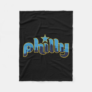 Couverture Polaire Philadelphie Philly - Throwback Design - Clic