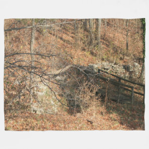 COUVERTURE POLAIRE PHOTO CAMO #6 FLEECE BLANKET