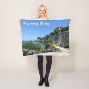 Couverture Polaire Photo du Vieux San Juan à Porto Rico