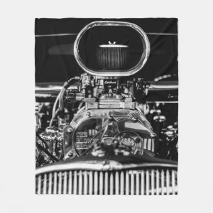 COUVERTURE POLAIRE PHOTOGRAPHIE À GRANDE ÉCHELLE DU MOTEUR DE VOITURE