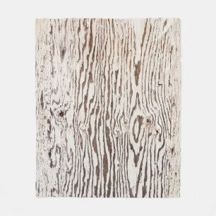 Couverture Polaire Photographie de fond en bois brun