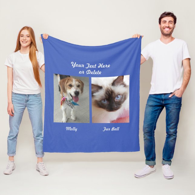 Couverture Polaire Photos pour animaux de compagnie ou pour enfants,  (En situation)