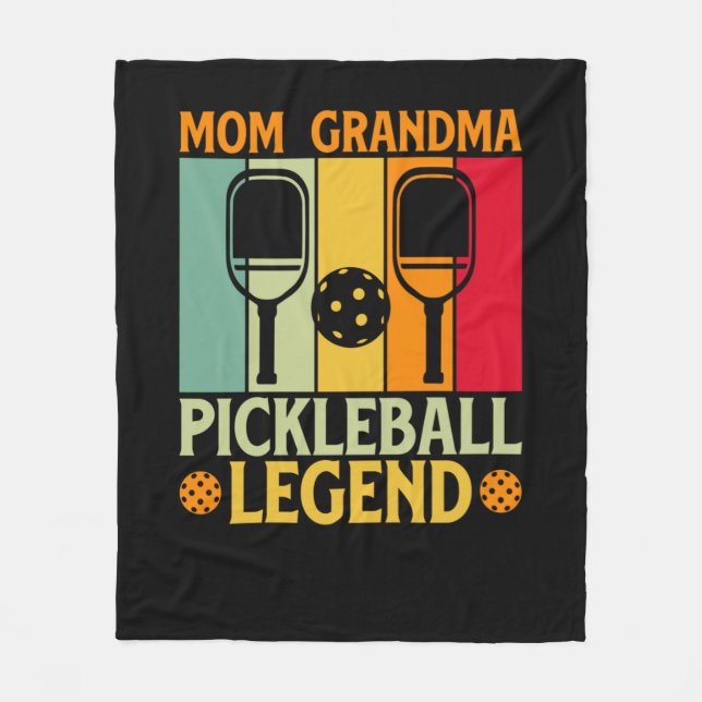Couverture Polaire Pickleball Maman 4 (Devant)
