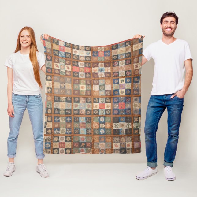 Couverture Polaire Pieced Neuf Patch de la courtepointe (En situation)