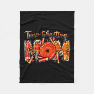 Couverture Polaire Piège tirer sur maman Léopard Occidental Fête des 