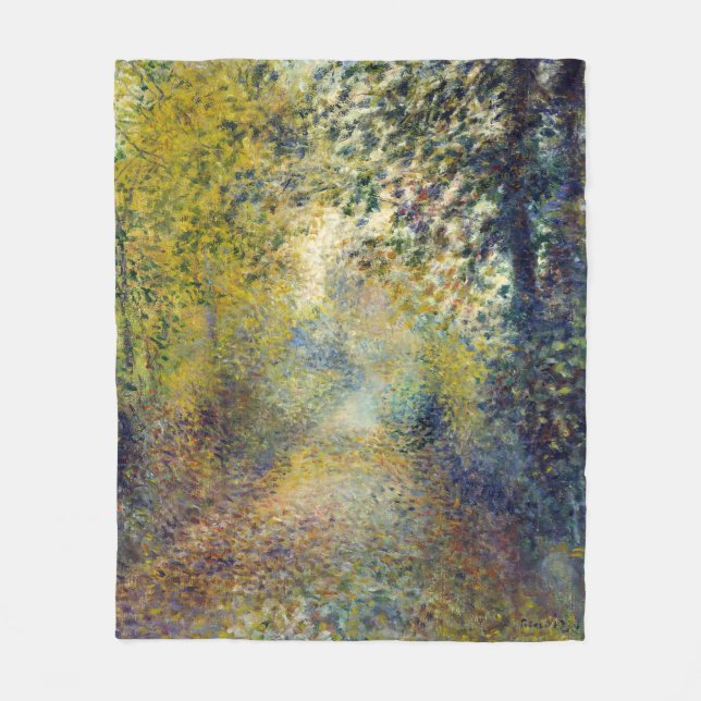 Couverture Polaire Pierre-Auguste Renoir - Dans les bois (Devant)