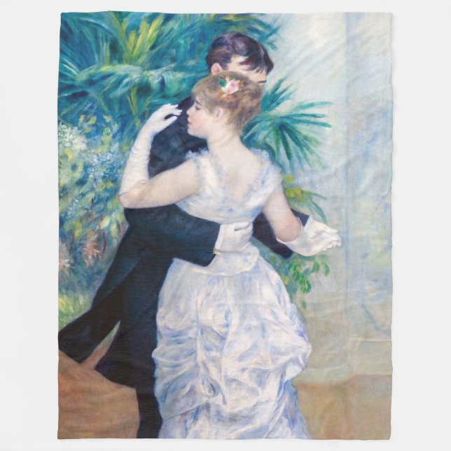 Couverture Polaire Pierre-Auguste Renoir - Danse urbaine (Devant)