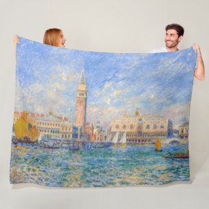 Couverture Polaire Pierre-Auguste Renoir - Venise, le Palais des Doge