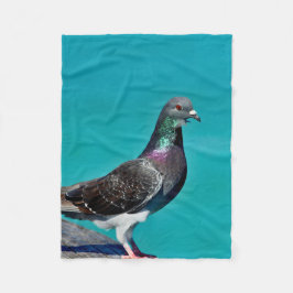 Couverture Polaire Pigeon Avec Vue