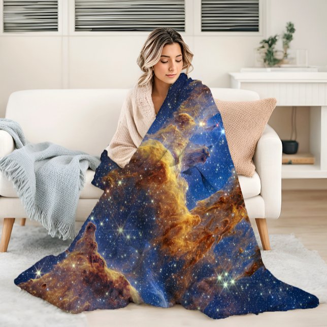 Couverture Polaire Piliers de la création James Webb Hi-Res 2022 (Créateur téléchargé)