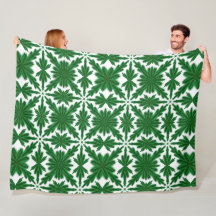Pine Mandala Blanche en polaire (3 Tailles)