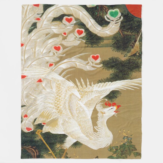 Couverture Polaire Pine Tree & Phoenix (Coeur d'Amour Phoenix), Jakuc (Devant)