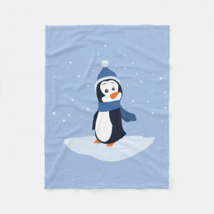 Couverture Polaire Pingouin