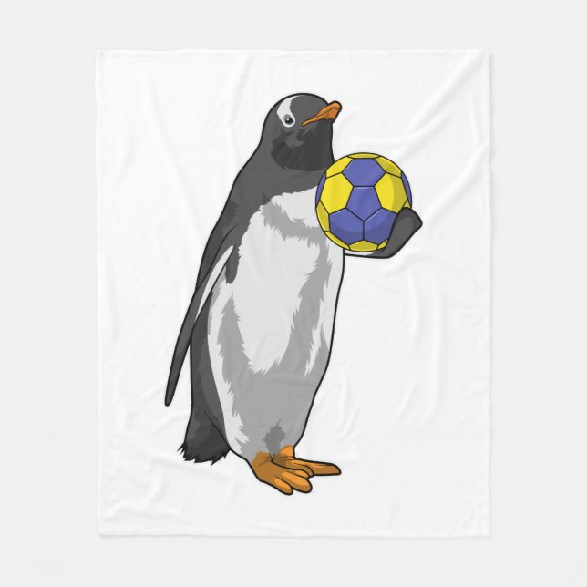 Couverture Polaire Pingouin (Devant)