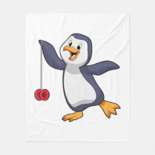 Couverture Polaire Pingouin
