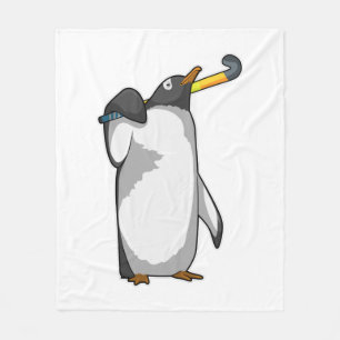 Couverture Polaire Pingouin à hockey
