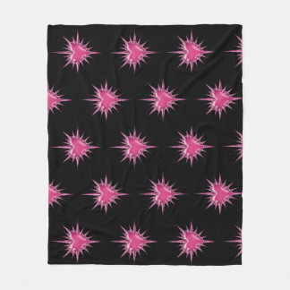 Couverture Polaire Pink Barbed Heart Cybersigilism Fleece Blanket