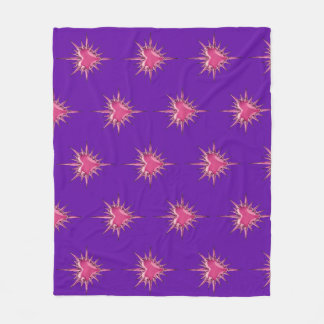 Couverture Polaire Pink Barbed Heart Cybersigilism Fleece Blanket