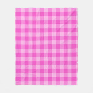 Couverture Polaire Pink Checkered Square Seamless Pattern