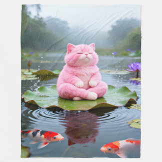 Couverture Polaire Pink Serenity 001