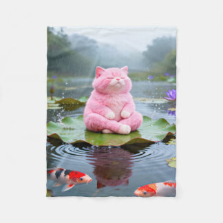 Couverture Polaire Pink Serenity 001