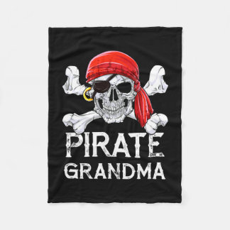 Couverture Polaire Pirate grandma