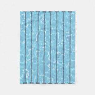 Couverture Polaire Piscine d'équipe de natation de nageurs