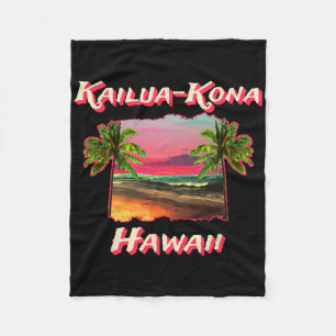 Couverture Polaire Plages De Kailua-kona Hawaii