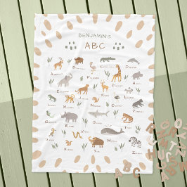 Couverture Polaire Plaid de couchage en polaire pour enfants Animaux