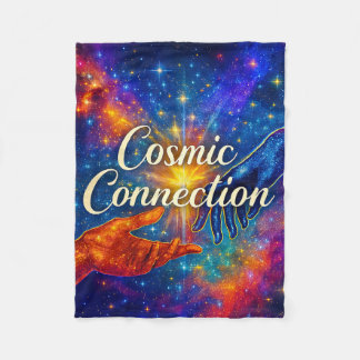 Couverture Polaire 🪐 Plaid de laine Cosmic Connection 30x40