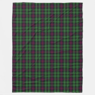 Couverture Polaire Plaid de tartan classique de Cunningham de clan