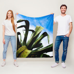 Couverture Polaire Plante géant vert loé