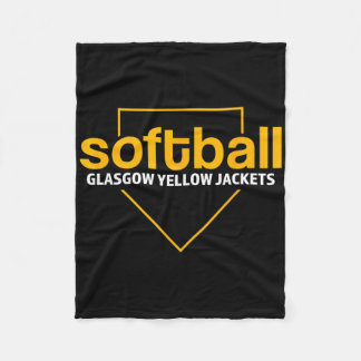 Couverture Polaire Plaque de base domicile Glasgow Yellow Jackets Sof