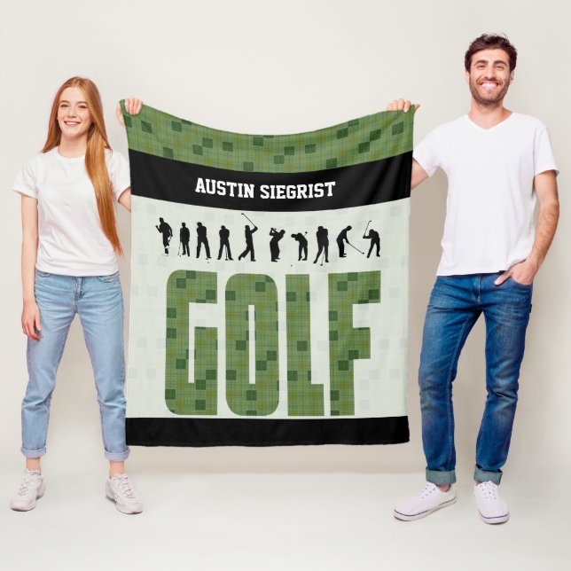 Couverture Polaire Play Golf (En situation)