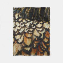Plumes de poulet Wyandotte doré
