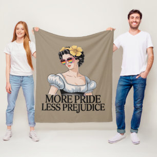 Couverture Polaire Plus de fierté moins de préjugés LGBTQ Fier allié