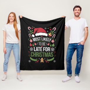 Couverture Polaire Plus susceptible d'être en retard pour Noël Famill