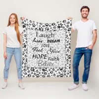 Poches de chien noir et blanc Polka Pot Blanche po