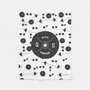 Couverture Polaire Poids Formation Fitness Dumbbell Nom de la muscula
