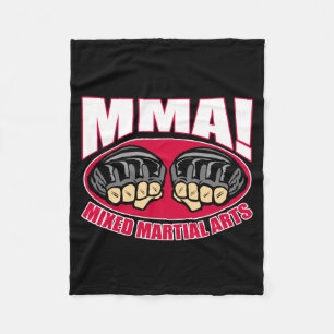 Couverture Polaire Poings de MIXED MARTIAL ART