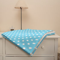 Point Polka bleu