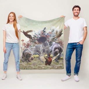 Couverture Polaire Pointer à poil dur allemand