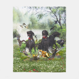 Couverture Polaire Pointeurs allemands à poils courts