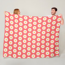 Pois blancs géométriques Pastel Peach