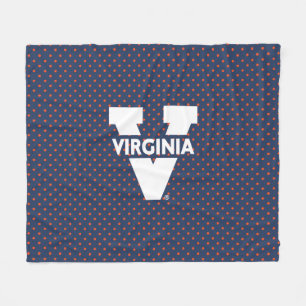 Couverture Polaire Pois des Cavaliers de Virginie