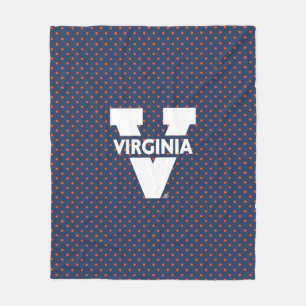 Couverture Polaire Pois des Cavaliers de Virginie