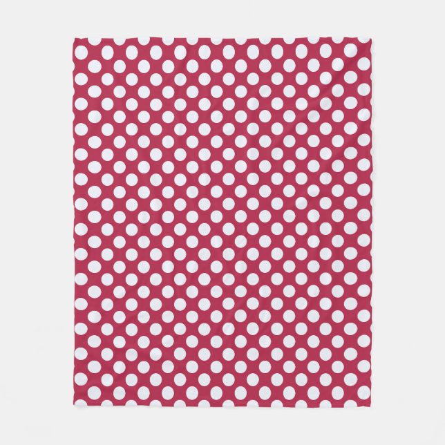 Couverture Polaire Pois joueurs | PD-03 | (Devant)