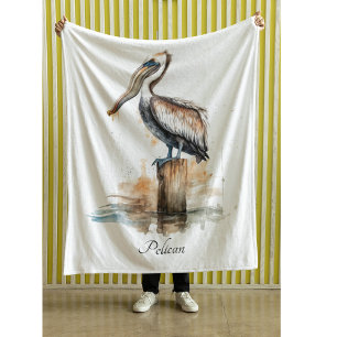 Couverture Polaire Poise du Pélican
