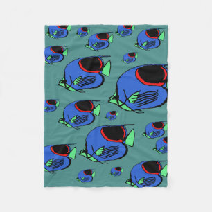 Couverture Polaire Poisson soleil n°3