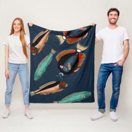 Couverture Polaire Poissons tropicaux